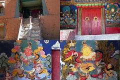 15 Rongbuk Monastery Main Chapel Entrance With Four Guardian Kings.jpg